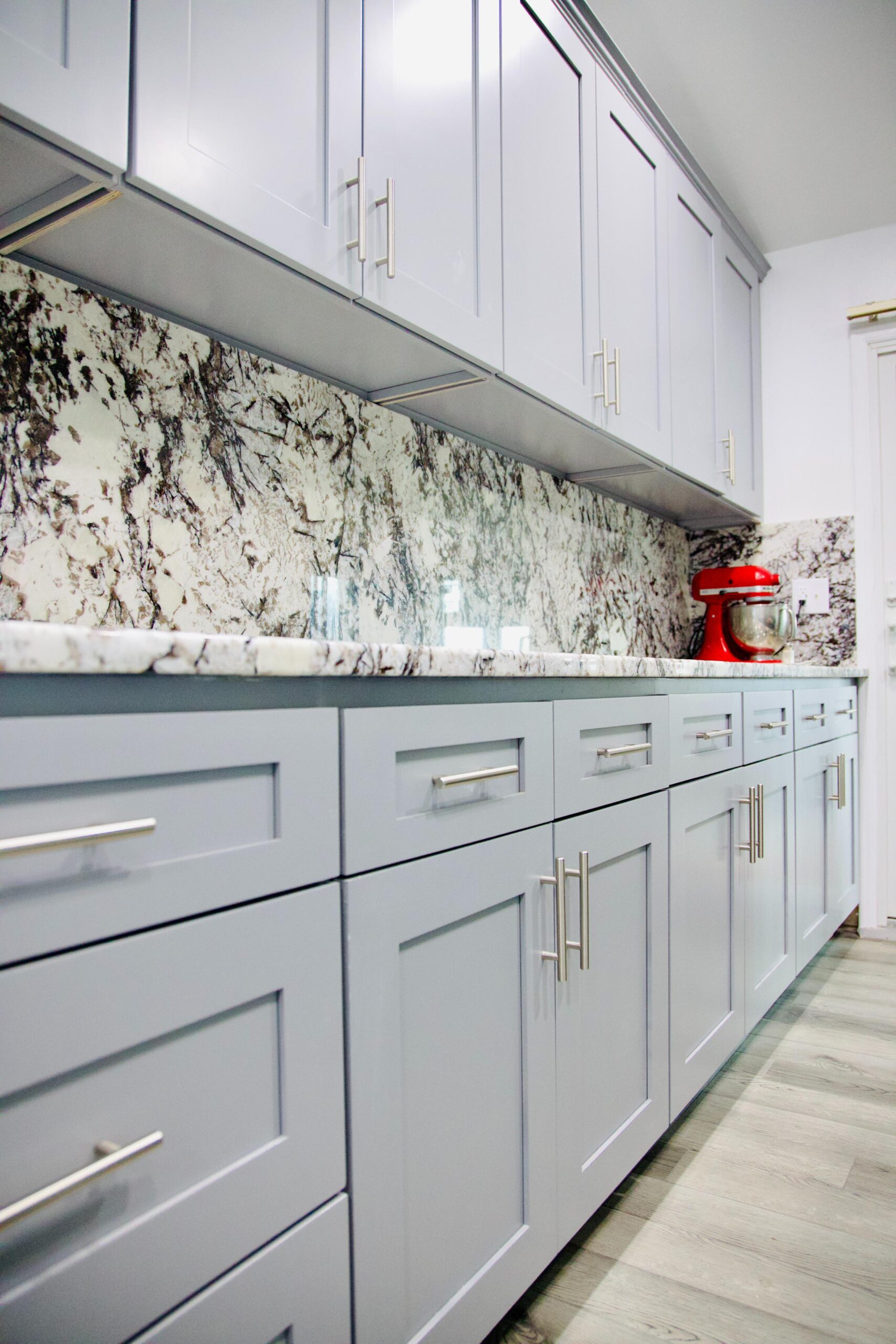 Finished kitchen remodel project photo by RF Remodel