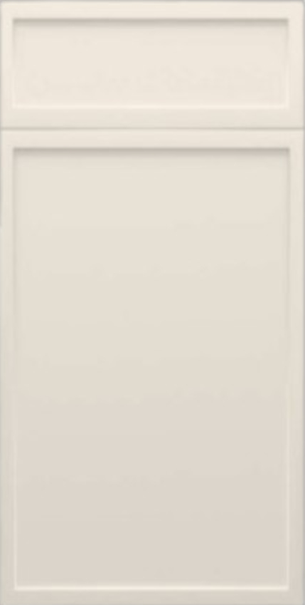 Slim Cream Shaker cabinet door