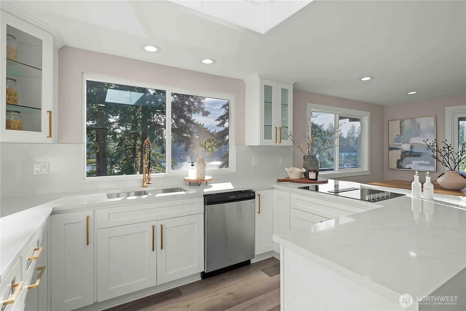 Finished kitchen remodel project photo