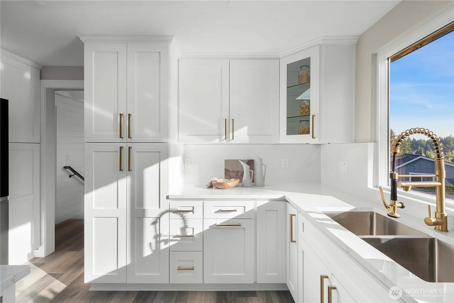 Kitchen remodel detail photo